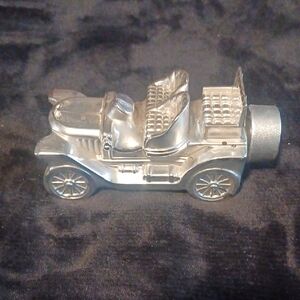 Vintage Avon Stanley Steamer Glass Bottle - Full